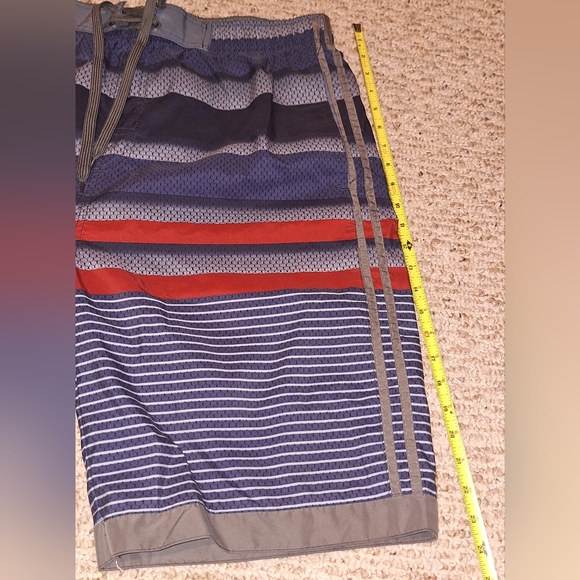 BN New Starting Point Men Swim Trunk Shorts Large Blue Lined Drawstring. - Picture 3 of 9